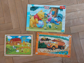 stolní hry,puzzle,rotační puzzle,nádobí,kuželky - 3