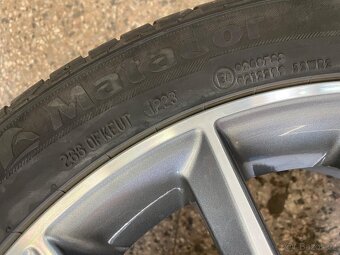 Sada letních kol + zanovni letni pneu orig mercedes amg r19 - 3