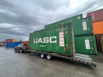Pronajmu autopřepravník na dvě auta, 8m x 2,2m, 3500kg - 3