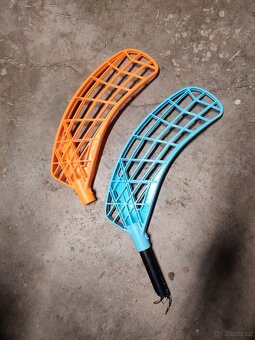Florbalové čepele Salming Fatpipe, Unihoc LEVÁ ruka dole - 3