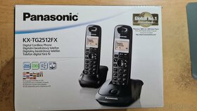 Digitální bezdrátový telefon PANASONIC KX-TG2512FX - 3