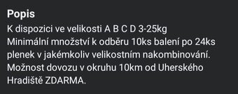 Jednorázové dětské pleny Pinky - 3