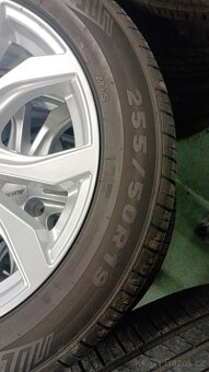 Alu kola Letní VW Touareg 255/50/19 skoro NOVÉ - 3