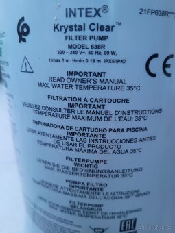Filtrace INTEX 638R - 3