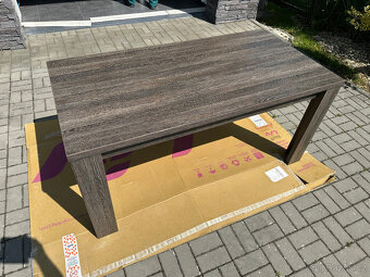 Bytelný jídelní stůl wenge kvalita 8 let - 3
