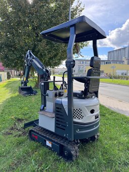 Minibagr D116G chladič hydrauliky bagr rypadlo - 3