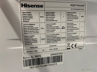 Lednice HISENSE - 3