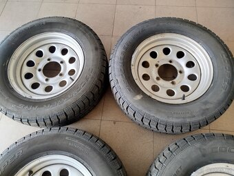 Suzuki Jimny 205/70R15 kola, terénní pneumatiky - 3