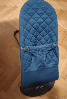 Prodám modré houpátko babybjorn - 3