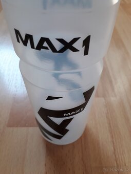 lahev MAX1 Stylo 0,85 l transparentní černá, NOVÁ - 3