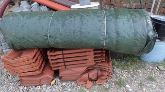 Velká zakrývací plachta s oky 11x8m - 3