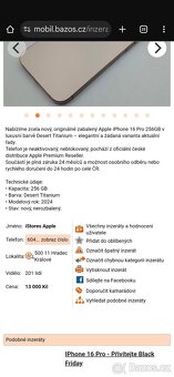 iPhone 16 PRO. PODVODD - 3