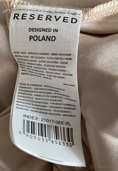 Zánovní sukně plizovaná Reserved - 3