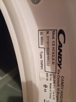 Sušička Candy na opravu.l - 3