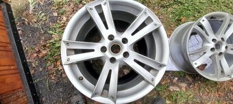 ALU kola Škoda a na Vw 5x112 18 v pořádku elektrony i pošt - - 3