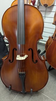 Violončelo 4/4 včetně smyčce, kalafuny a pouzdra - 3