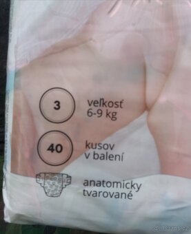 Dětské pleny 3, 40ks (6-9 kg) - 3