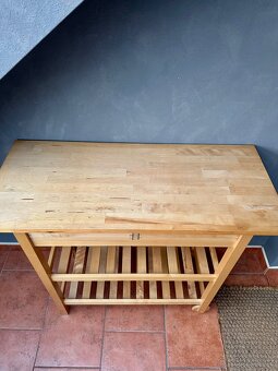 Kuch. servírovací stolek IKEA FÖRHÖJA bříza - 3