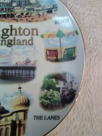 Pamětní talíř - Brighton England - Anglie - 3