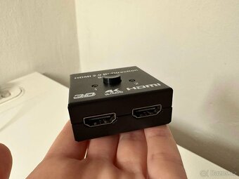 Obousměrný HDMI přepínač (2x1/1x2), 4K UHD/60Hz KVM - 3