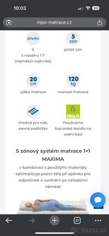 2x Matrace 80x200 - 3
