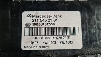Sam modul, pojistková skříňka Mercedes w211 (přední) - 3
