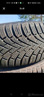 Prodám 4x 15" zimní pneu s disky + poklice (185/65R15) - 3