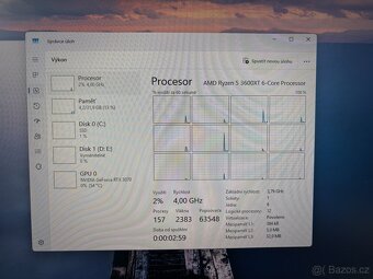 Herní PC | Ryzen 5 3600 XT, RTX 3070, 32GB, 500GB SSD - 3
