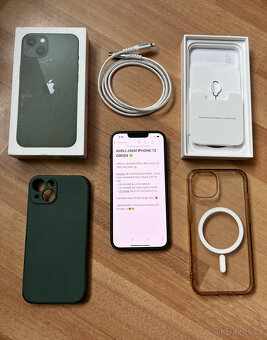 Apple Iphone 13 GREEN 128GB / STAV NOVÉHO / 100% baterie - 3