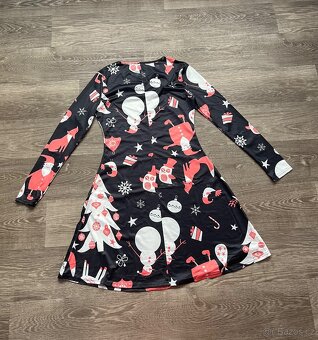 Vánoční šaty, vel. S/M - 3