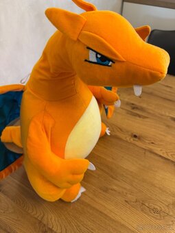 Velký plyšák pokemon charizard - 3