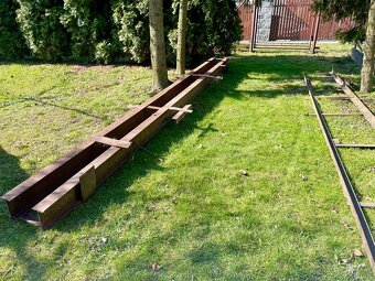 Kart k řezání desek, fošen, trámu - 3