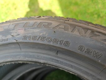 Letní pneu Bridgestone 215/50/18. - 3