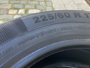 4ks letních pneumatik CONTINENTAL  - 225/60R17 99V DOT2023 - 3