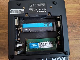 miniPC UMAX U-Box N10 Pro, jNový záruka +SSD +RAM +WiFi6E - 3