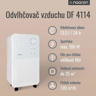 Odvlhčovač a čistička vzduchu Noaton DF 4114 - 3