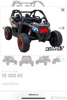 Dětská buggy CAN-AM Maverick - 3