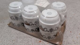 Staré gastro porcelánové hrnečky 12 kusů - 3