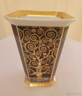 Porcelánová váza GOEBEL Gustav Klimt - 3
