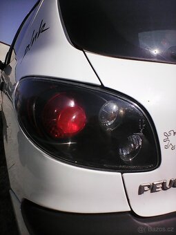 Peugeot 206 zadní kouřové světla SONAR - nepoškozené - 3