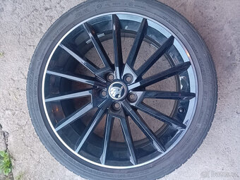Originál alu kola škoda rapid 215/40 R17 - 3