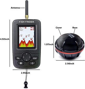 Echolot, sonar na ryby - 3