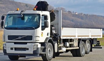 Volvo FE 320 - 6x2 – Valník + HR-HIAB 144 B - 2 HIDUO - 3