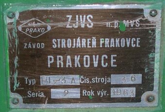 Bruska stojanová BL 3 - 3