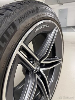 Mercedes Benz GT AMG original alu kola 20" + zimní obutí - 3