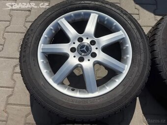 4x al kola 5x112 17 + pneu zimní 225/55 R17C - 3