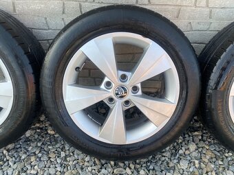 ALU kola VELORUM 5x112, Škoda Octavia 3, 205/55 R16 - letní. - 3