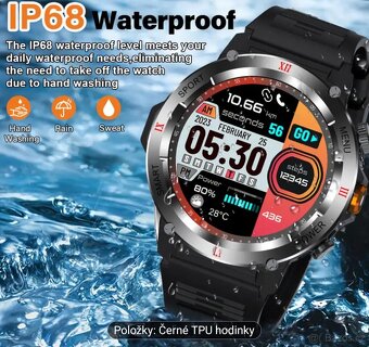 Prodám nové chytré hodinky mnoho funkcí - 3