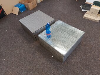 2x Zahradní stolek "Ratan" - 3