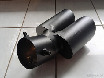 Koncovka výfuku černý mat - 3